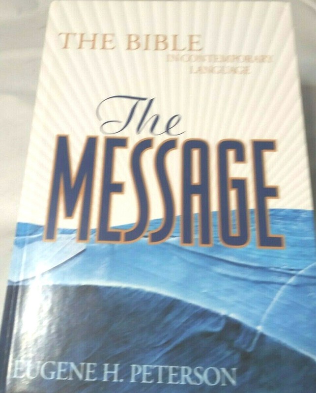 The Message: The Bible in Contemporary Language by Eugene H. Peterson Hardback gallery