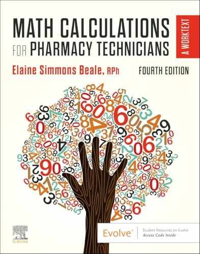 Math Calculations for Pharmacy – Paperback, by Beale RPh Elaine – Very Good k
