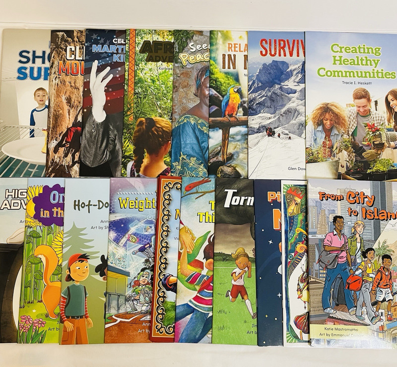 Lot 20 Savvas MyView Literacy Level O Classroom Readers Savvas Learning Company gallery