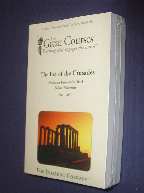 Teaching Co Great Courses TRANSCRIPTS : THE ERA OF THE CRUSADES sealed