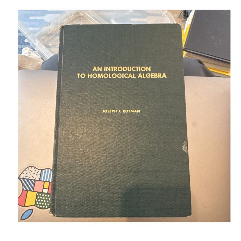 An Introduction to Homological Algebra Rotman Mathematics Hardcover