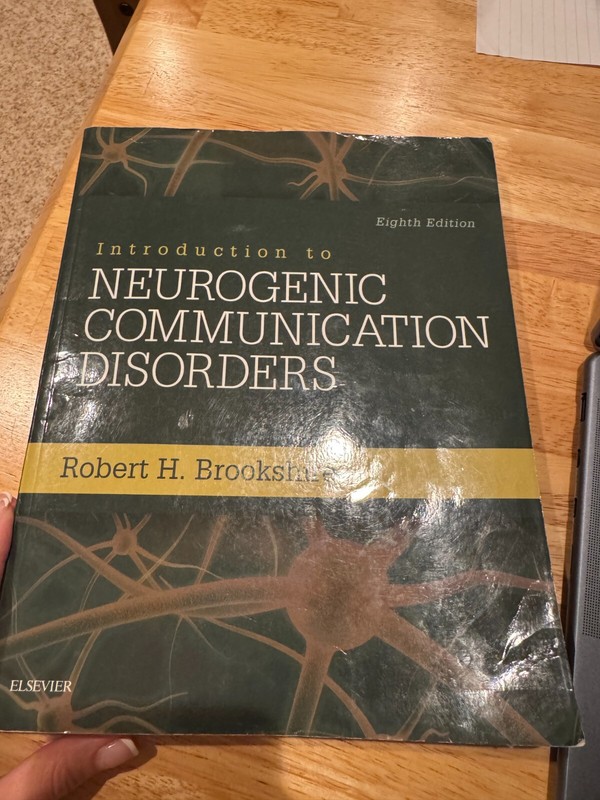 Introduction to Neurogenic Communication Disorders by Malcolm R. McNeil and…