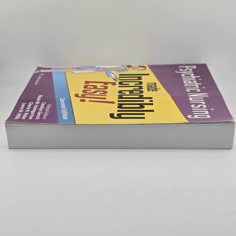 Psychiatric Nursing Made Incredibly Easy! Paperback Second Edition Wolters Kruw gallery