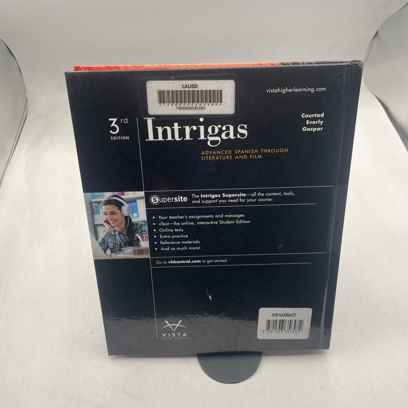 Intrigas, 3rd Edition. Student Textbook Hardcover James Courtad gallery
