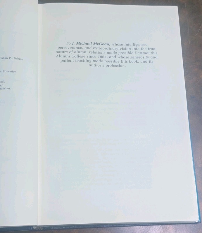 Alumni Continuing Education Steven L. Calvert 1987 Hardcover Dust Jacket gallery