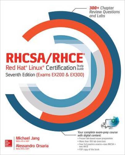 RHCSA/RHCE Red Hat Linux Certification Study Guide, Seventh Edition – VERY GOOD
