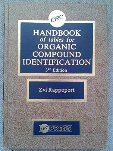 Handbook Tables For Organic – Hardcover, by Rappoport Zvi – Acceptable n