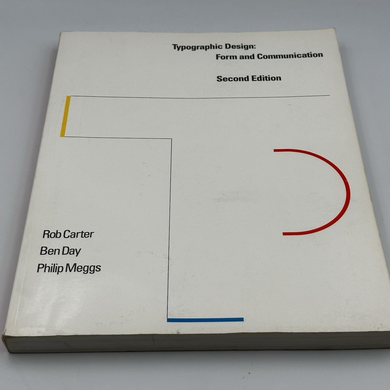 Typographic Design Form And Communication Second Edition Carter Meggs Day 1993 gallery