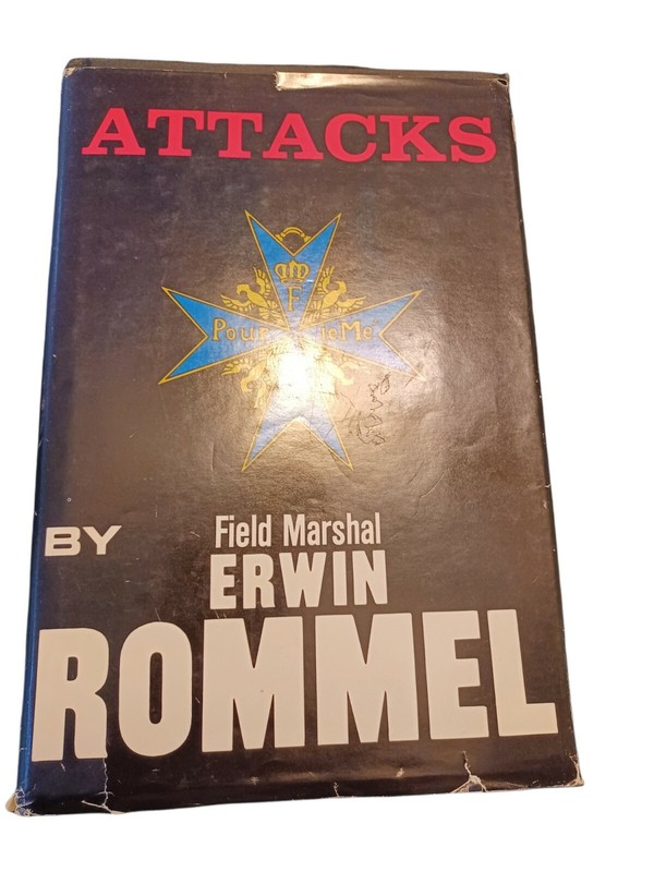 Attacks – By Field Marshall Erwin Rommel 1979 1st/HC/DJ