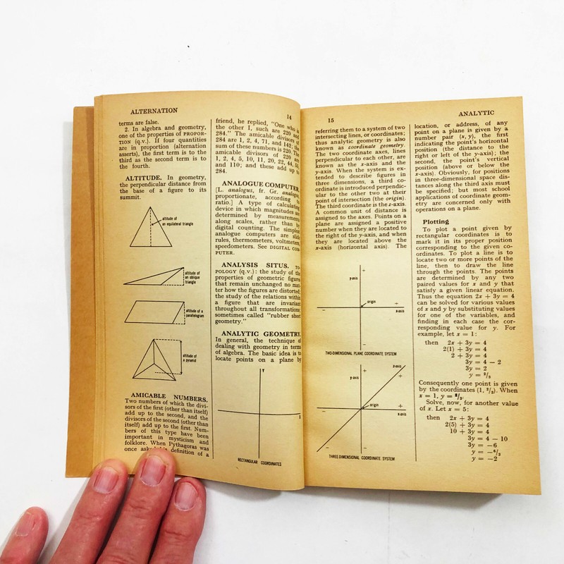 The New Mathematics Dictionary And Handbook By Robert W. Marks 1964 paperback gallery