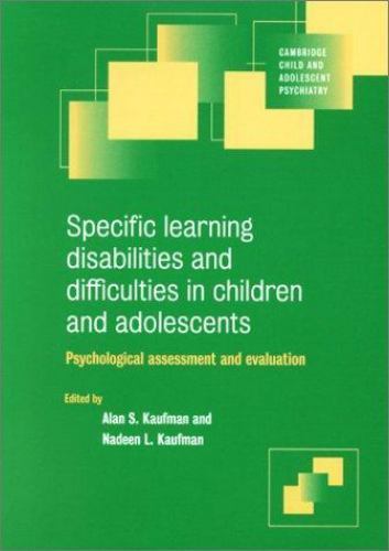 Specific Learning Disabilities and Difficulties in Children and Adolescents:…