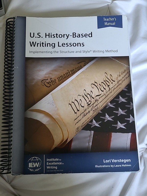 IEW U. S. History Writing Lessons Classical Conversations Essentials Cycle 3