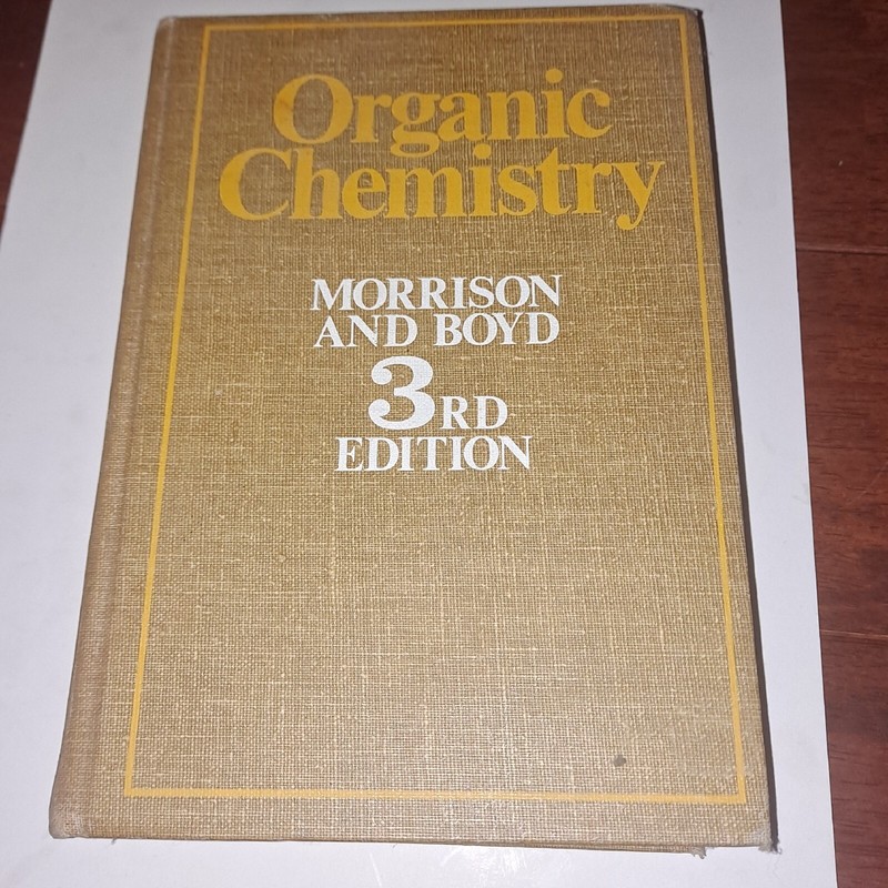 ORGANIC CHEMISTRY STUDY GUIDE 3rd Ed. 1973 R.T. MORRISON & R. N. BOYD 673 PAGES