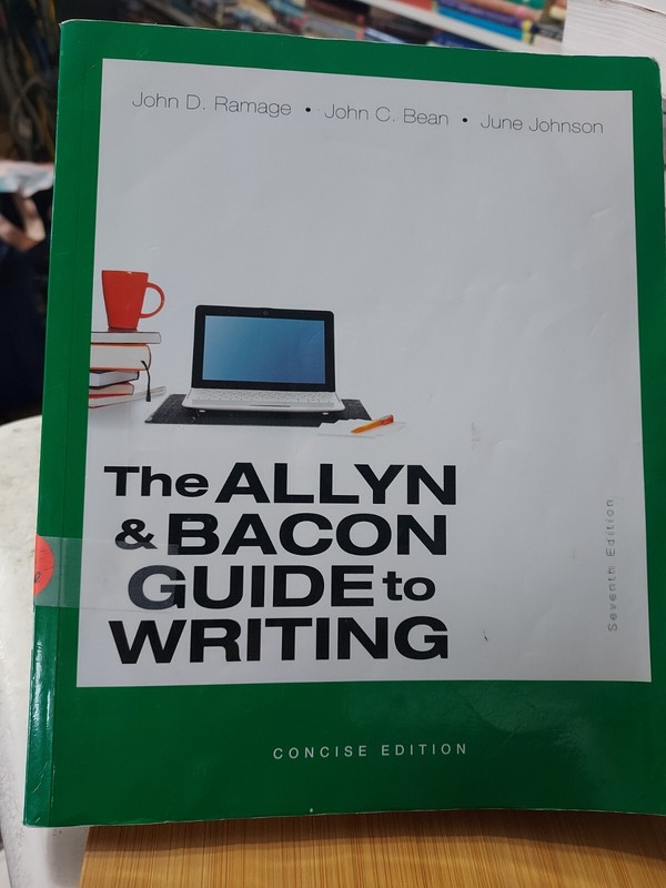 The Allyn and Bacon Guide to Writing CONCISE Ed. Bean & Ramage (2015,TPK) HZ7