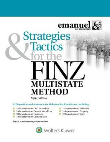 Strategies and Tactics for the Finz Multistate Method (Emanuel Bar – GOOD