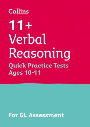 11+ Verbal Reasoning Quick Practice Tests Age 10-11 (Year 6) : For the 2021 G…