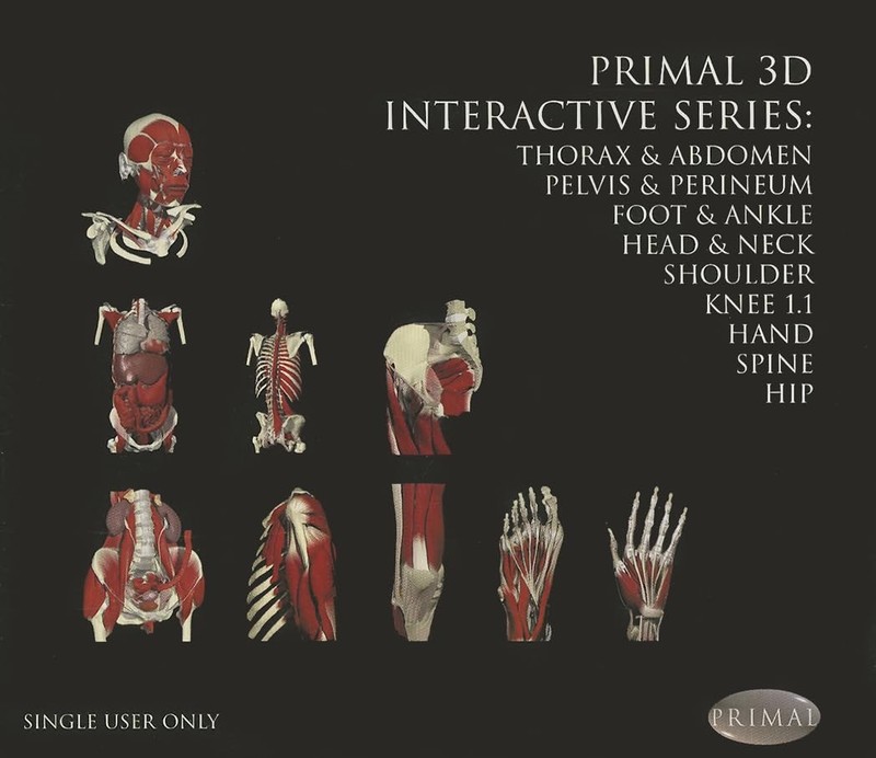Primal 3D Interactive Series: Complete Human Anatomy (9 Volume Set)