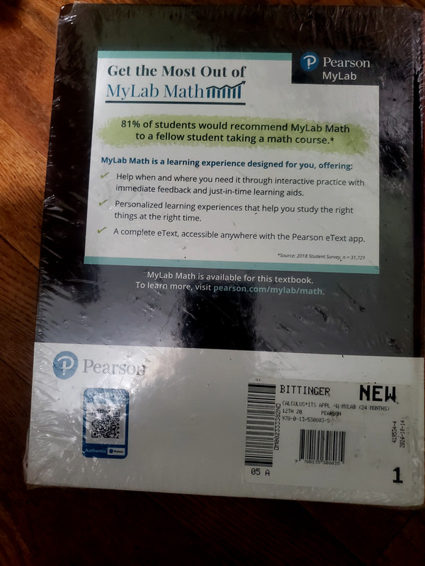 Calculus and Its Applications, Brief Version, David Ellenbogen, access card gallery