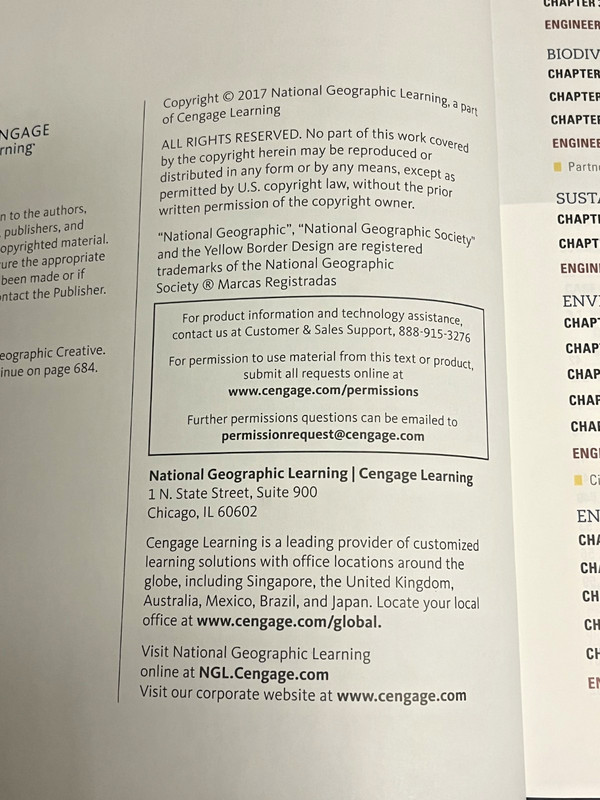 National Geographic Environmental Science Sustaining Your World Textbook gallery