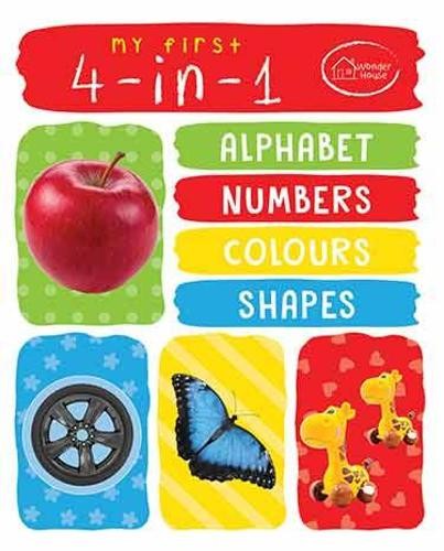 My First 4 In 1 Alphabet Numbers Co…, Wonder House Bo