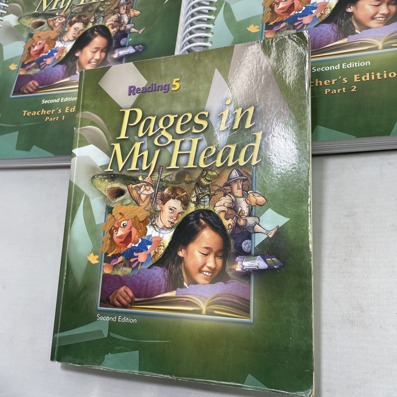 BJU Student & Teachers Edition 1 & 2 Reading 5 Pages in My Head 2nd Edition gallery