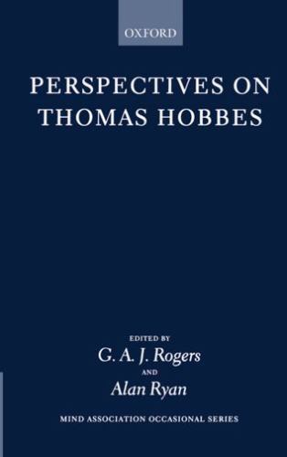 Mind Association Occasional Ser.: Perspectives on Thomas Hobbes by Alan Ryan…