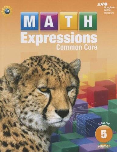 Math Expressions: Student Activity Book, Volume 1 (Softcover) Grade 5 – GOOD