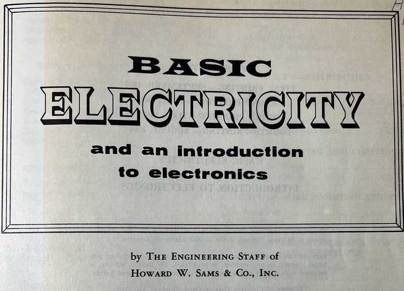 Basic Electricity and an introduction to electronics – 1964 – B7