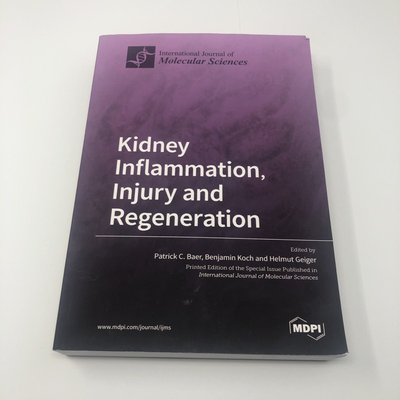 Kidney Inflammation, Injury and Regeneration MDPI Paperback 9783039285389