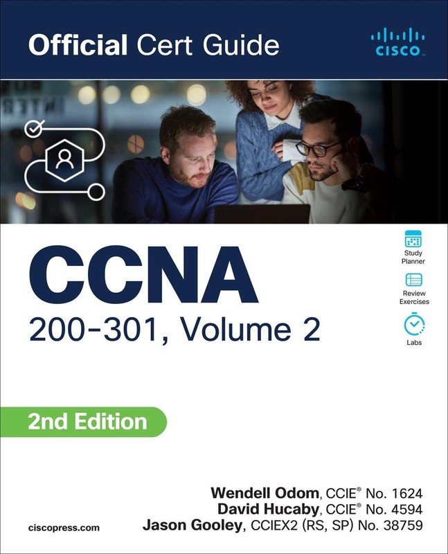 CCNA 200-301 Official Cert Guide, Volume 2 2nd Edition by Wendell Odom (English)