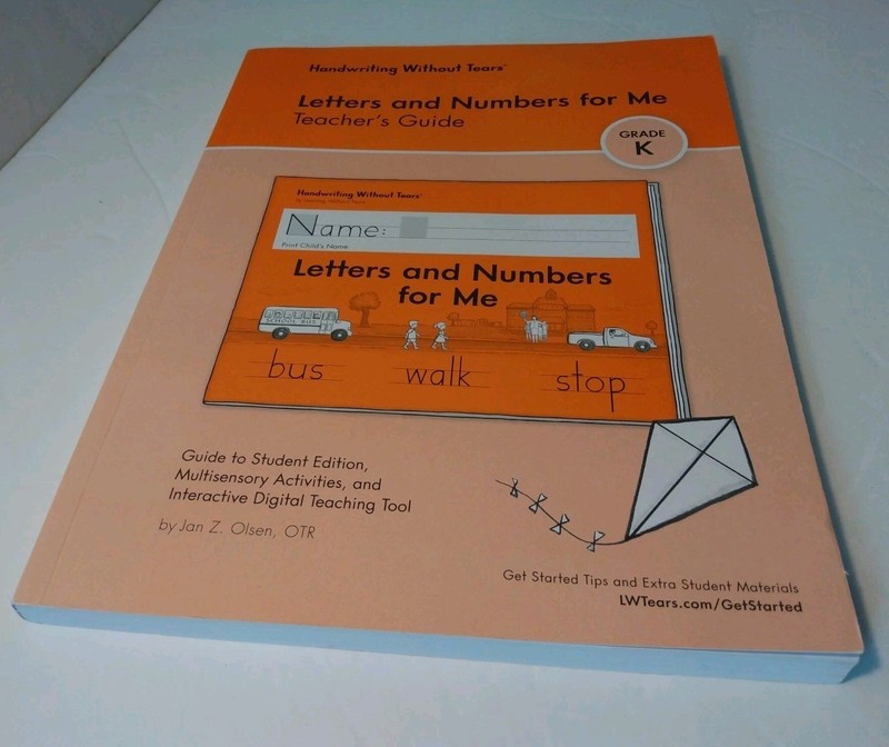 Handwriting Without Tears Letters & Number for Me Teacher & Student Book Journal gallery