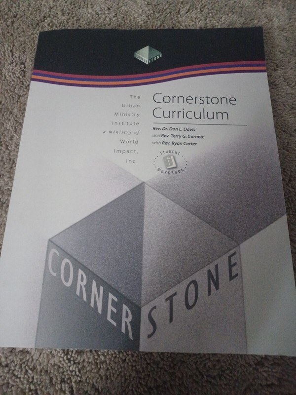 Cornerstone Curriculum Student Workbook by Terry G Cornett: New