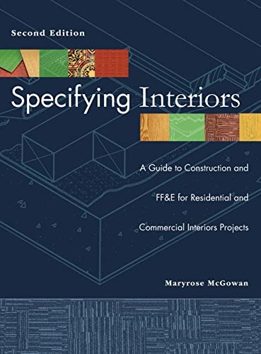 Specifying Interiors: A Guide to Co…, McGowan, Maryro