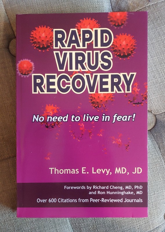 Thomas Levy RAPID VIRUS RECOVERY No Need To Live in Fear Paperback NEW UNREAD
