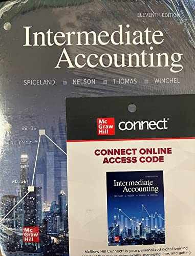 LL Intermediate Accounting with – Loose Leaf, by David Spiceland; Mark – New g