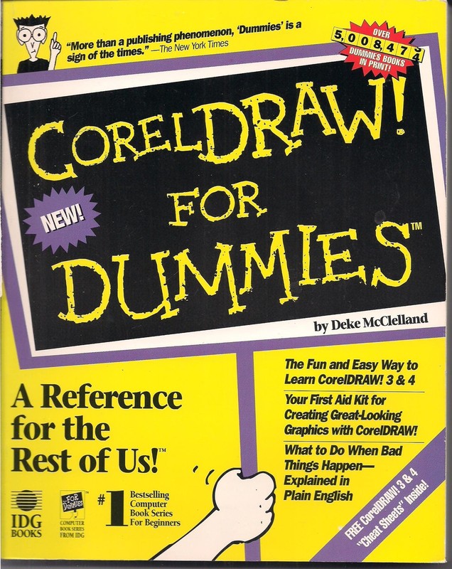 Coreldraw! for Dummies (For Dummies Computer Book Series) – paperback McClel…