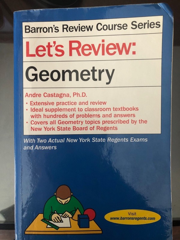 Barron’s Regents Geometry Power Pack ( Review + Regents Exams) FAST SHIPPING!!!!