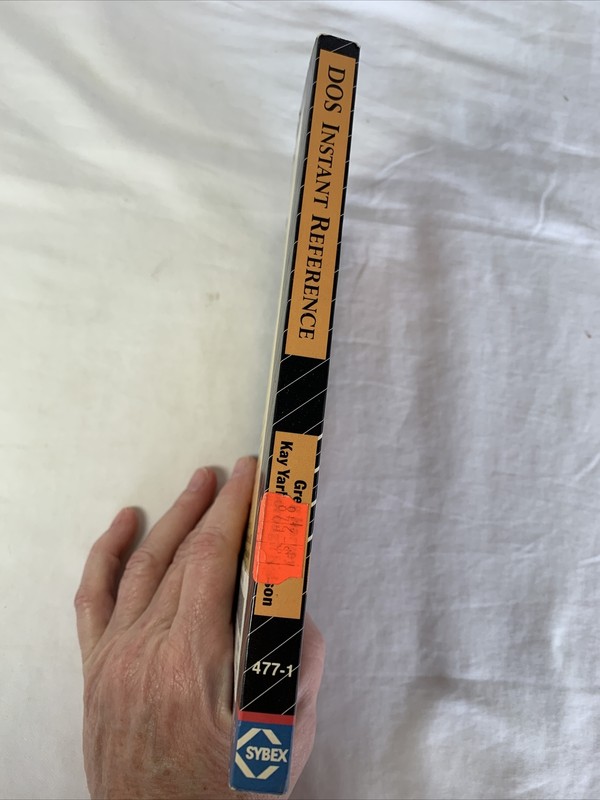 DOS Instant Reference Paperback Greg Harvey gallery