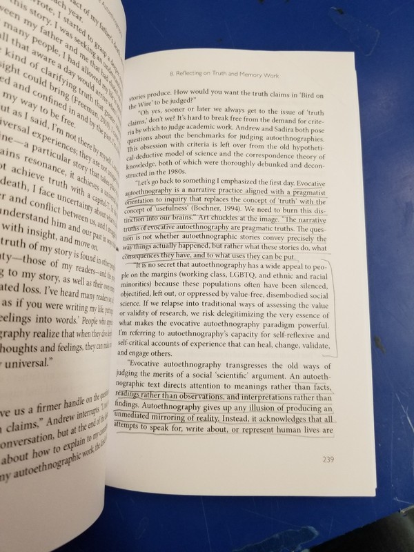 Evocative Autoethnography: Writing Lives and Telling Stories gallery