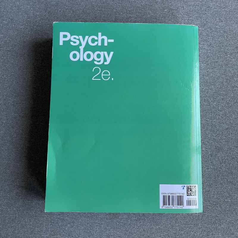Psychology 2e Textbook (2nd Edition) - Paperback, by Spielman Rose M. gallery