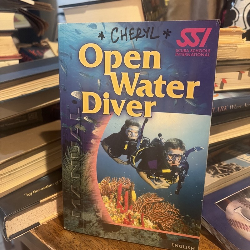SSI Open Water Diver Student Manual Book English Diving Health & Fitness