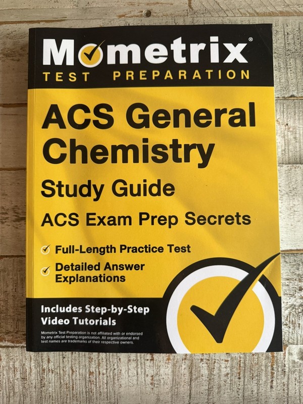 ACS General Chemistry Study – Paperback, by Bowling Matthew; Mometrix – Good