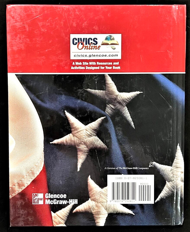 9th - 12th Grade -CIVICS -RESPONSIBILITY & CITIZENSHIP - Student Textbook (2002) gallery