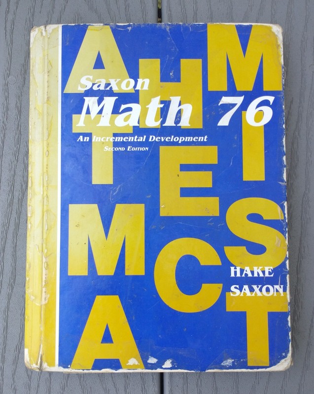 Saxon 76 – Textbook – 2nd Edition