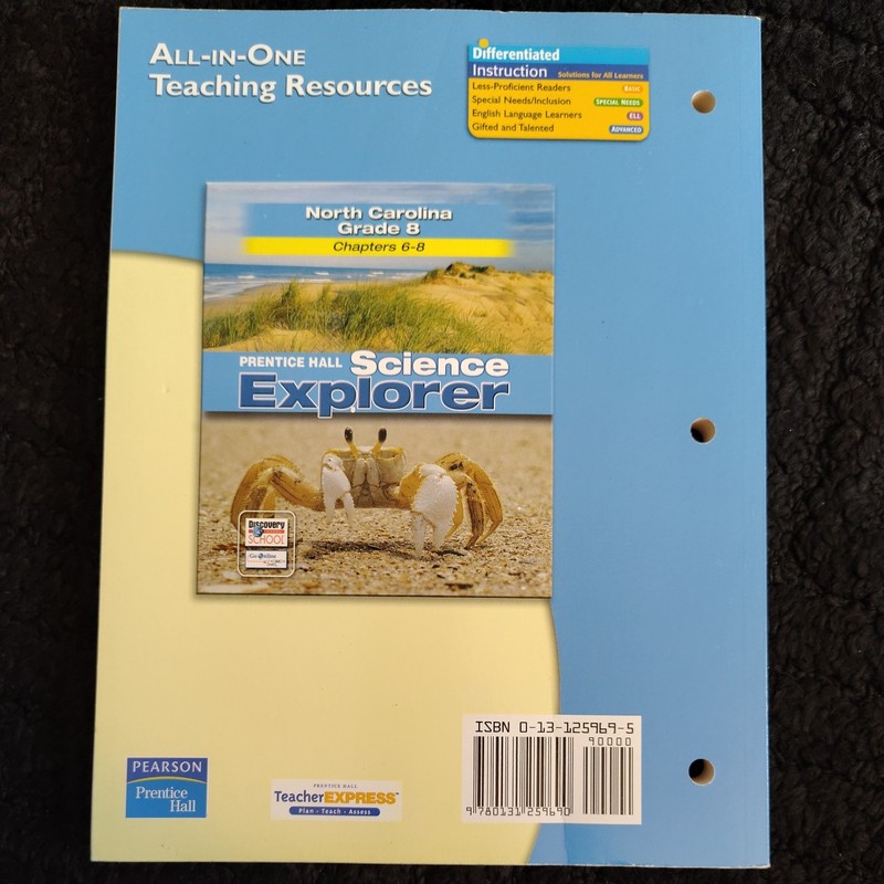 Prentice Hall Science Explorer N. Carolina Grade 8 All-in-one Teaching Resources gallery