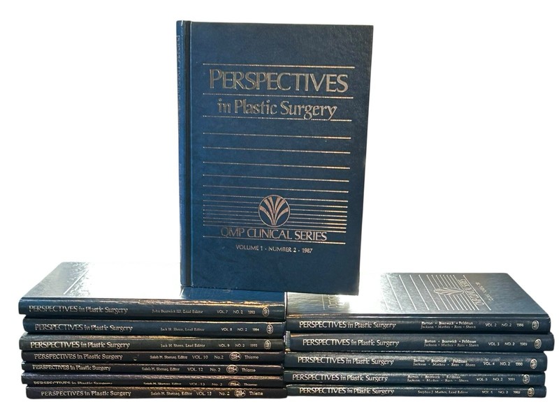 Perspectives In Plastic Surgery Number1 Volumes1-13 &15 Hardcover Book DrFeldman gallery