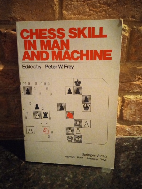 1984 Chess Skill in Man & Machine Pbk, AI Chess, with 1986 Newspaper Clipping gallery