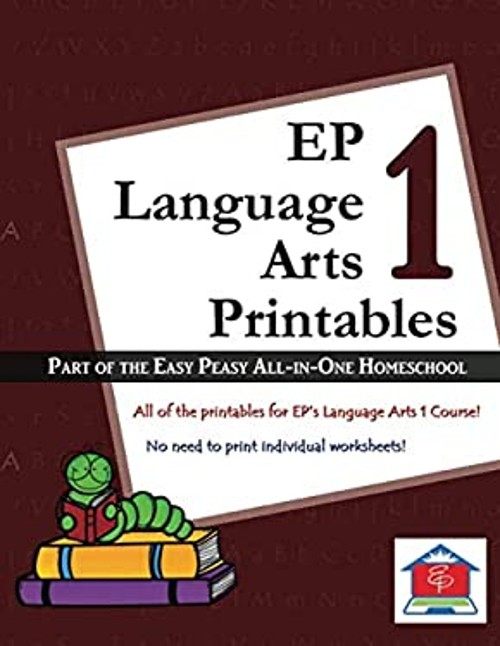 EP Language Arts 1 Printables Paperback Tina Rutherford