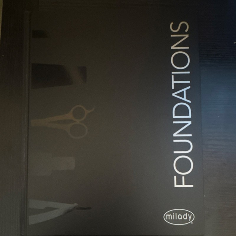 Milady Foundations Hardcover Textbook Beauty & Grooming by Cengage