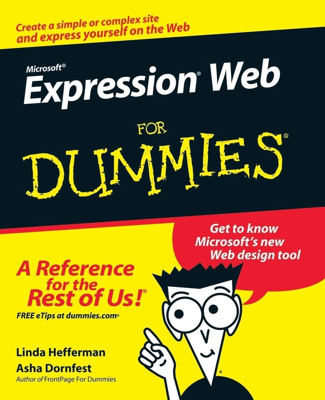 Microsoft Expression Web For Dummies – paperback Hefferman, Linda